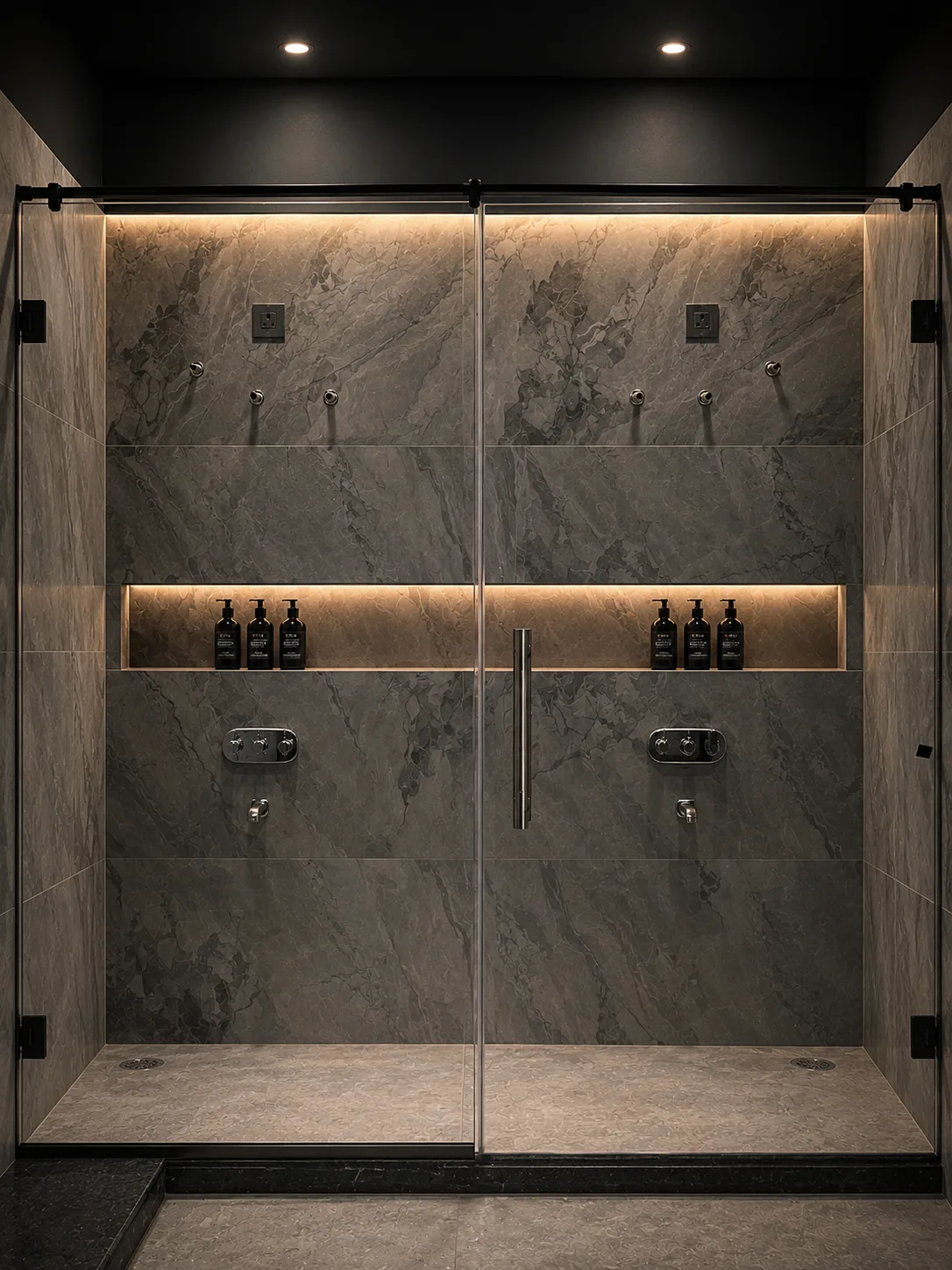 Premium bath facility at Goodlife Fitness Solapur