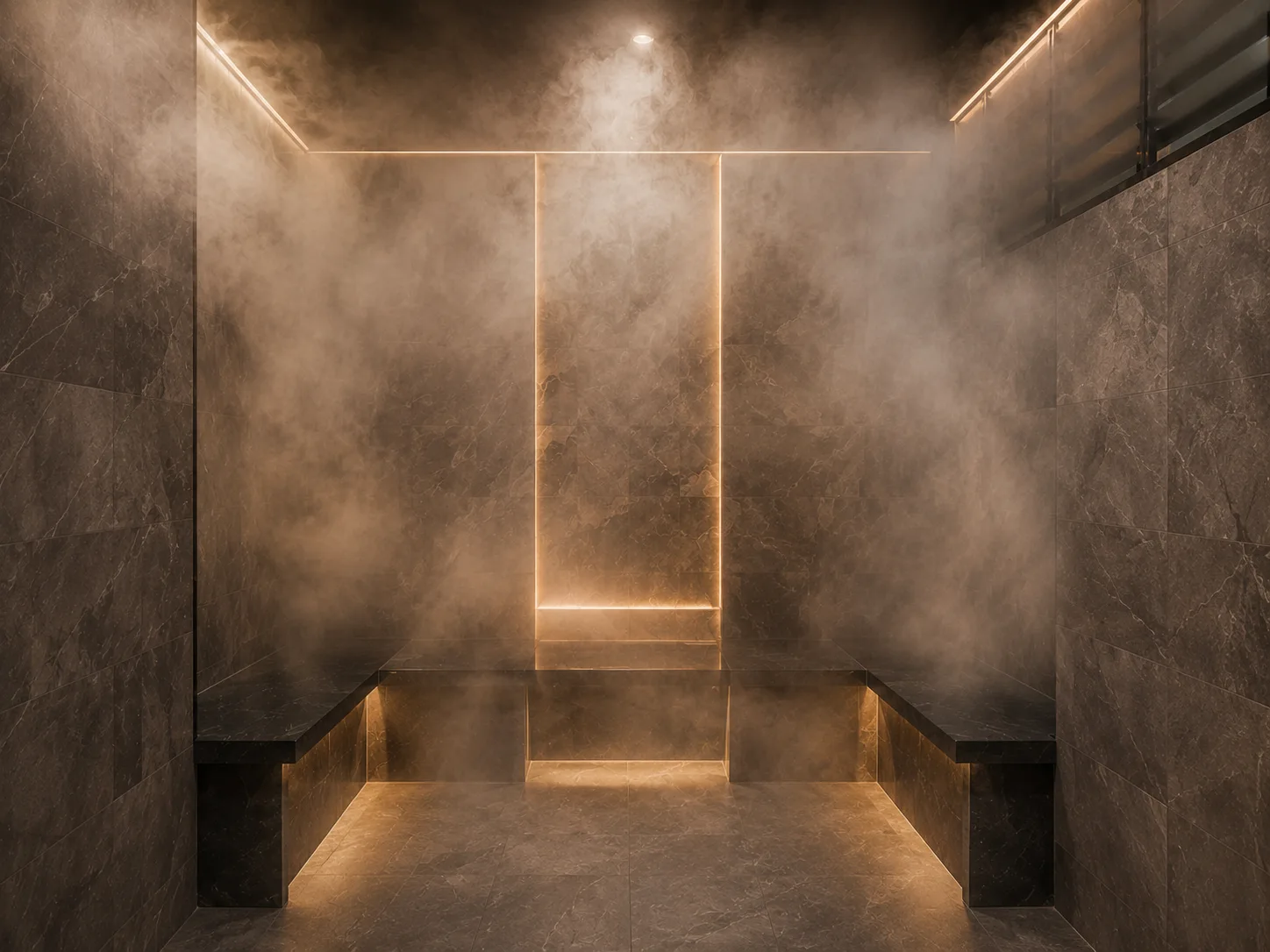 Steam bath at Goodlife Fitness premium gym Solapur