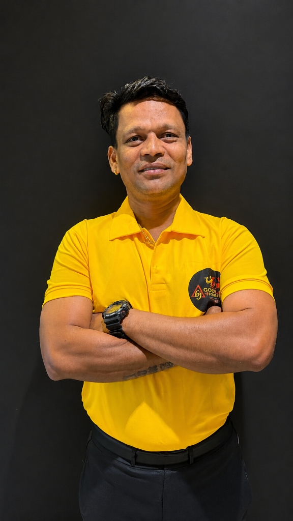 Certified personal trainer at Goodlife Fitness Solapur